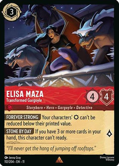 Elisa Maza - Transformed Gargoyle (112/204) [Winterspell] - Deck Out Gaming
