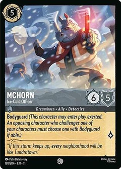 McHorn - Ice-Cold Officer (181/204) [Winterspell] Cold Foil - Deck Out Gaming