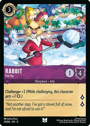 Rabbit - Fed Up (41/204) [Winterspell] - Deck Out Gaming