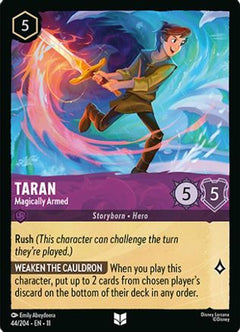 Taran - Magically Armed (44/204) [Winterspell] - Deck Out Gaming
