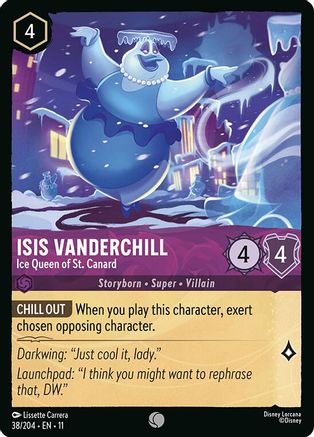 Isis Vanderchill - Ice Queen of St. Canard (38/204) [Winterspell] Cold Foil - Deck Out Gaming