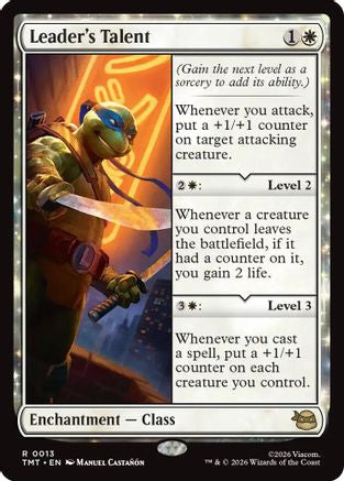 Leader's Talent (13) [Teenage Mutant Ninja Turtles] - Deck Out Gaming