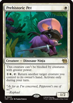 Prehistoric Pet (22) [Teenage Mutant Ninja Turtles] - Deck Out Gaming