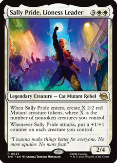 Sally Pride, Lioness Leader (24) [Teenage Mutant Ninja Turtles] - Deck Out Gaming