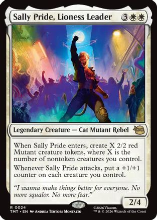 Sally Pride, Lioness Leader (24) [Teenage Mutant Ninja Turtles] - Deck Out Gaming
