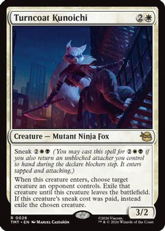 Turncoat Kunoichi (26) [Teenage Mutant Ninja Turtles] foil - Deck Out Gaming