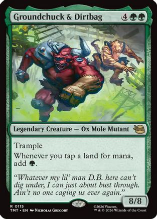 Groundchuck & Dirtbag (115) [Teenage Mutant Ninja Turtles] foil - Deck Out Gaming