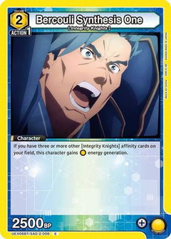 Bercouli Synthesis One (UEX06BT/SAO-2-006) [UEX06BT: Sword Art Online Vol.2] - Deck Out Gaming