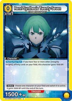 Renri Synthesis Twenty-Seven (UEX06BT/SAO-2-008) [UEX06BT: Sword Art Online Vol.2] - Deck Out Gaming