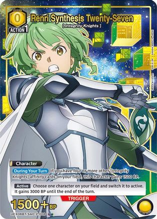 Renri Synthesis Twenty-Seven (U*) (UEX06BT/SAO-2-008) [UEX06BT: Sword Art Online Vol.2] Foil - Deck Out Gaming
