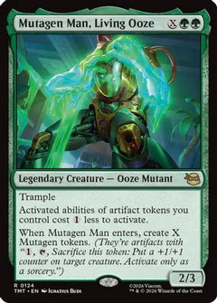 Mutagen Man, Living Ooze (124) [Teenage Mutant Ninja Turtles] foil - Deck Out Gaming