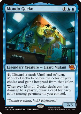 Mondo Gecko (46) [Teenage Mutant Ninja Turtles] - Deck Out Gaming