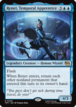 Renet, Temporal Apprentice (50) [Teenage Mutant Ninja Turtles] - Deck Out Gaming