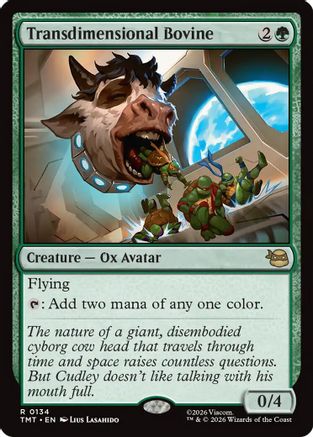 Transdimensional Bovine (134) [Teenage Mutant Ninja Turtles] - Deck Out Gaming