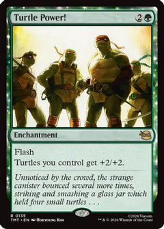 Turtle Power! (135) [Teenage Mutant Ninja Turtles] foil - Deck Out Gaming