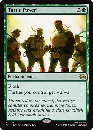 Turtle Power! (135) [Teenage Mutant Ninja Turtles] foil - Deck Out Gaming
