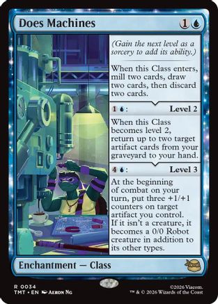Does Machines (34) [Teenage Mutant Ninja Turtles] foil - Deck Out Gaming