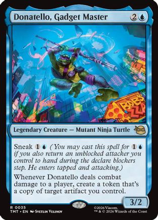 Donatello, Gadget Master (35) [Teenage Mutant Ninja Turtles] foil - Deck Out Gaming