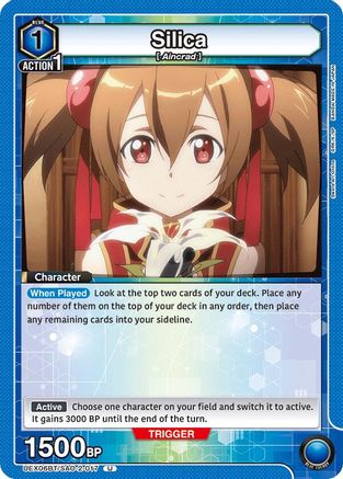 Silica (017) (UEX06BT/SAO-2-017) [UEX06BT: Sword Art Online Vol.2] - Deck Out Gaming