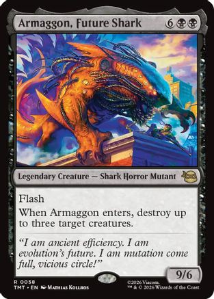 Armaggon, Future Shark (58) [Teenage Mutant Ninja Turtles] - Deck Out Gaming
