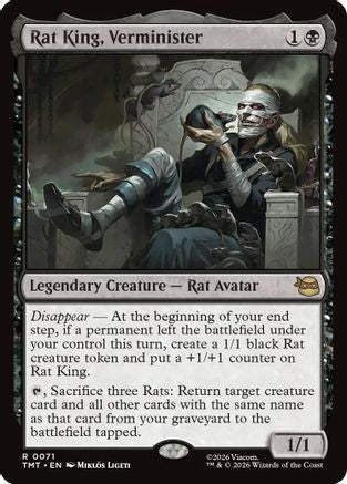 Rat King, Verminister (71) [Teenage Mutant Ninja Turtles] - Deck Out Gaming