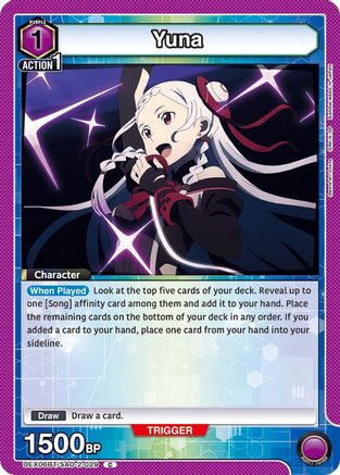 Yuna (029) (UEX06BT/SAO-2-029) [UEX06BT: Sword Art Online Vol.2] - Deck Out Gaming