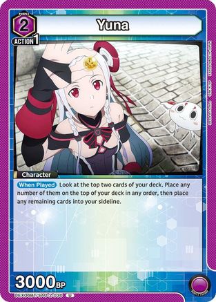 Yuna (030) (UEX06BT/SAO-2-030) [UEX06BT: Sword Art Online Vol.2] - Deck Out Gaming
