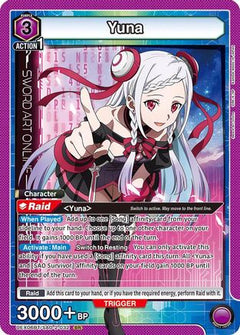 Yuna (032) (UEX06BT/SAO-2-032) [UEX06BT: Sword Art Online Vol.2] Foil - Deck Out Gaming