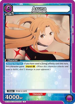 Asuna (033) (UEX06BT/SAO-2-033) [UEX06BT: Sword Art Online Vol.2] Foil - Deck Out Gaming