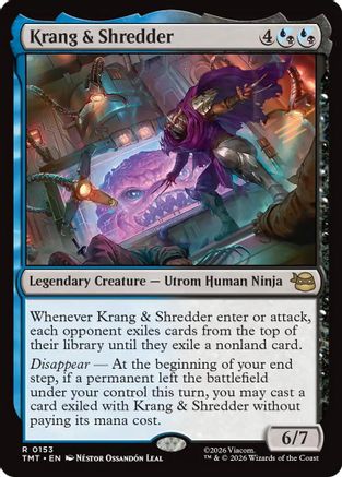 Krang & Shredder (153) [Teenage Mutant Ninja Turtles] - Deck Out Gaming