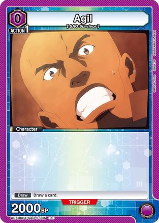Agil (035) (UEX06BT/SAO-2-035) [UEX06BT: Sword Art Online Vol.2] - Deck Out Gaming