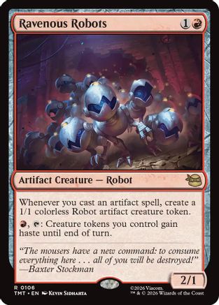 Ravenous Robots (106) [Teenage Mutant Ninja Turtles] - Deck Out Gaming