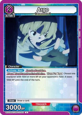 Argo (043) (UEX06BT/SAO-2-043) [UEX06BT: Sword Art Online Vol.2] - Deck Out Gaming