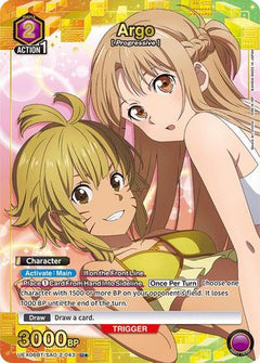 Argo (043) (U*) (UEX06BT/SAO-2-043) [UEX06BT: Sword Art Online Vol.2] Foil - Deck Out Gaming
