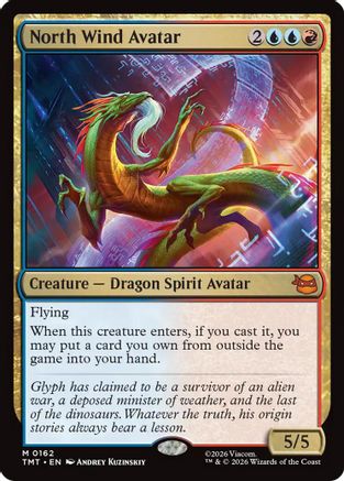North Wind Avatar (162) [Teenage Mutant Ninja Turtles] foil - Deck Out Gaming