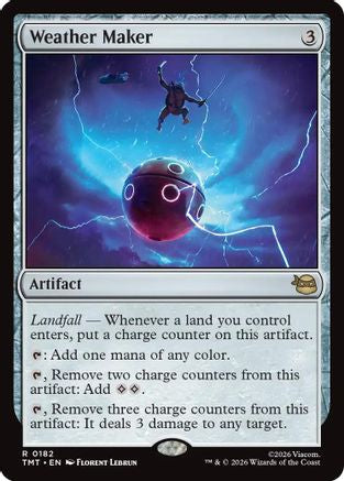 Weather Maker (182) [Teenage Mutant Ninja Turtles] foil - Deck Out Gaming