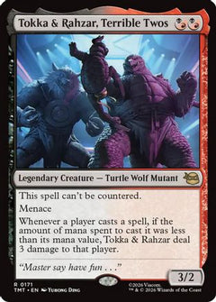 Tokka & Rahzar, Terrible Twos (171) [Teenage Mutant Ninja Turtles] foil - Deck Out Gaming