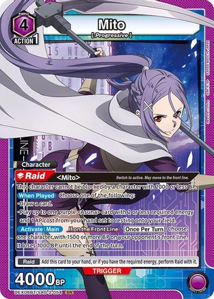 Mito (054) (UEX06BT/SAO-2-054) [UEX06BT: Sword Art Online Vol.2] Foil - Deck Out Gaming