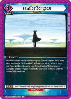 smile for you (UEX06BT/SAO-2-060) [UEX06BT: Sword Art Online Vol.2] - Deck Out Gaming