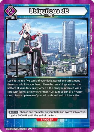 Ubiquitous dB (UEX06BT/SAO-2-061) [UEX06BT: Sword Art Online Vol.2] - Deck Out Gaming