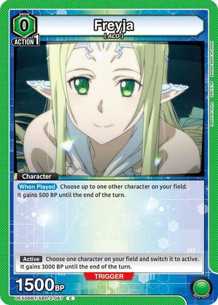 Freyja (UEX06BT/SAO-2-067) [UEX06BT: Sword Art Online Vol.2] - Deck Out Gaming