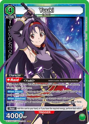 Yuuki (069) (UEX06BT/SAO-2-069) [UEX06BT: Sword Art Online Vol.2] Foil - Deck Out Gaming