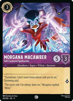 Morgana Macawber - Self-Centered Spellcaster (40/204) [Winterspell] - Deck Out Gaming
