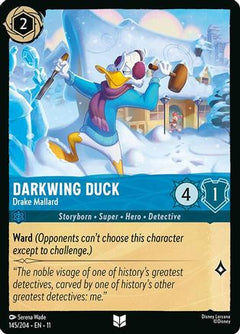 Darkwing Duck - Drake Mallard (145/204) [Winterspell] - Deck Out Gaming