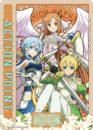 Action Point Card (AP02) (UEX06BT/SAO-2-AP02) [UEX06BT: Sword Art Online Vol.2] Foil - Deck Out Gaming