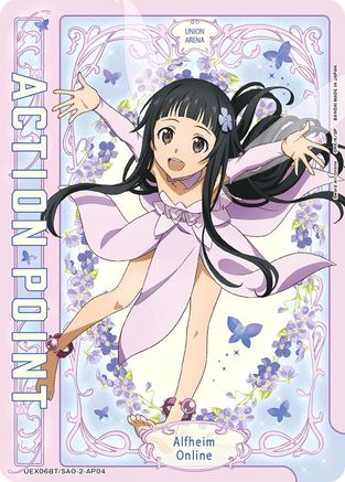 Action Point Card (AP04) (UEX06BT/SAO-2-AP04) [UEX06BT: Sword Art Online Vol.2] Foil - Deck Out Gaming