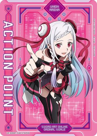 Action Point Card (AP06) (UEX06BT/SAO-2-AP06) [UEX06BT: Sword Art Online Vol.2] Foil - Deck Out Gaming
