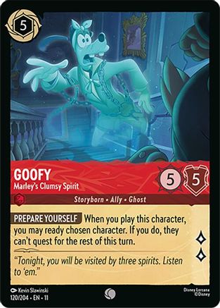 Goofy - Marley's Clumsy Spirit (120/204) [Winterspell] - Deck Out Gaming