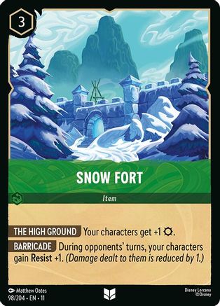 Snow Fort (98/204) [Winterspell] - Deck Out Gaming