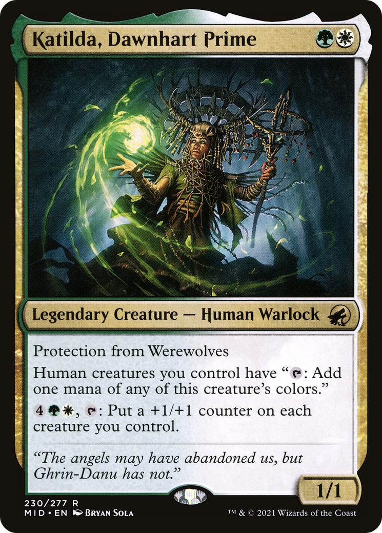 Katilda, Dawnhart Prime (230) [Innistrad: Midnight Hunt] foil - Deck Out Gaming